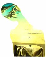 Пара с головами, полными облаков. Женщина 1936